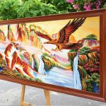 anh-hung-tuong-ngo-tl2496-kt07-chat-luong-cao-mau-sac-net-ben-dep-phong-khach-sang-trong-phong-ngu-khung-tranh-tan-co-dien-vang-gold-5cm