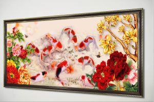 ca-chep-hoa-mau-don-tl1091-kt07-chat-luong-cao-mau-sac-net-ben-dep-phong-khach-sang-trong-phong-ngu-khung-tranh-tan-co-dien-vang-gold-5cm