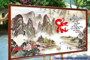 tranh-treo-tuong-cha-me-tl2173-kt07-chat-luong-cao-mau-sac-net-ben-dep-khung-tranh-van-go-ban-5cm