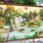 tranh-treo-tuong-son-thuy-huu-tinh-tl3007-kt07-chat-luong-cao-mau-sac-net-ben-dep-khung-tranh-van-go-ban-5cm